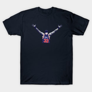 Patrick Ewing Raised Hands. T-Shirt